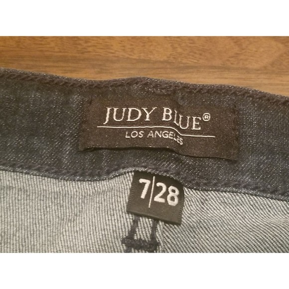 Judy Blue Skinny Fit Jeans Women's Size 7/28 Indigo Wash Stretch Denim (30x28.5) - Picture 5 of 5